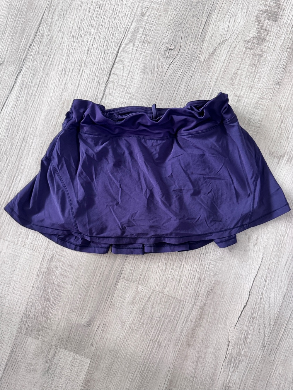 Lululemon Pace Rival Pleated Tennis Skirt Dark Purple Skort - Size 10